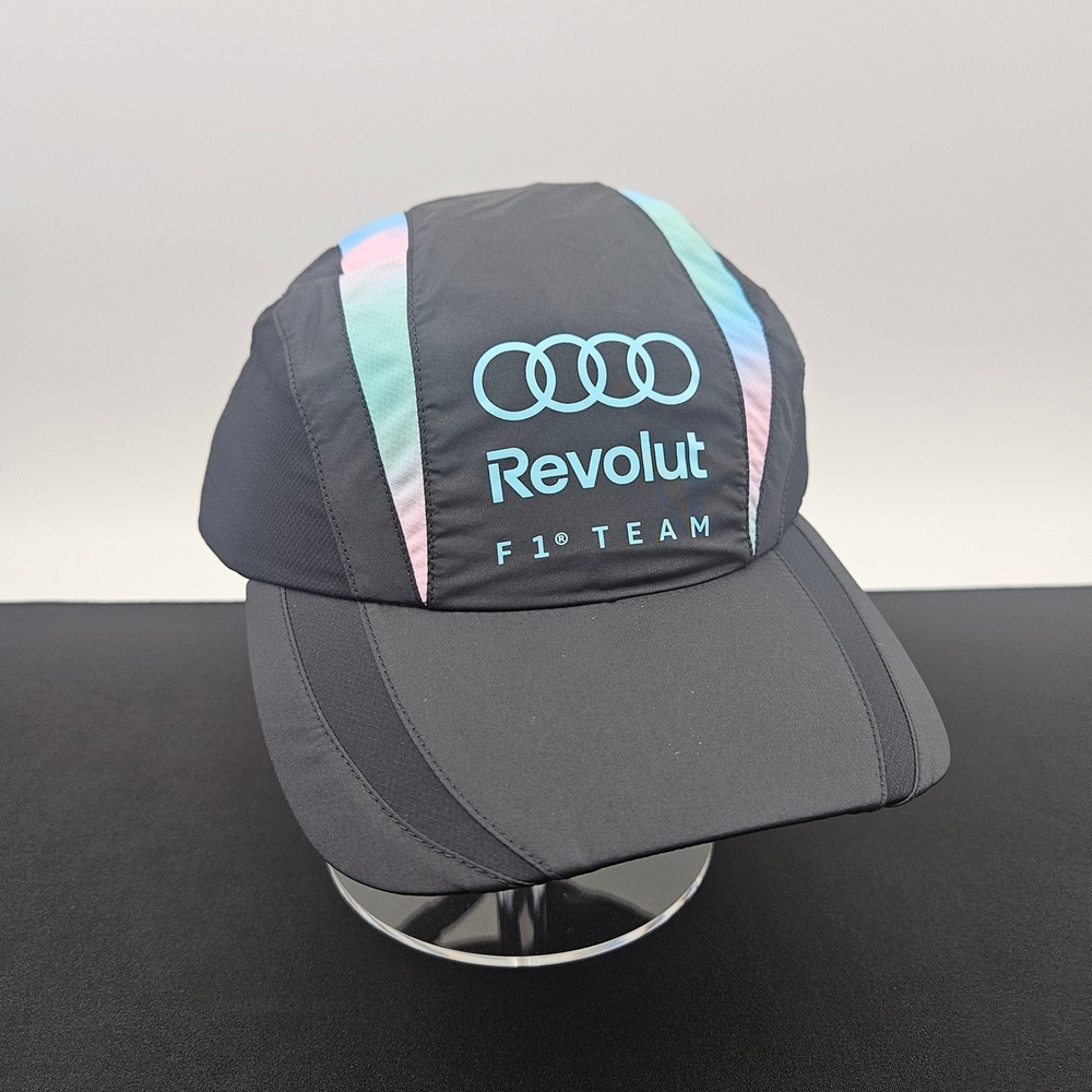 Adidas Audi Revolut F1 Team Cap Black Multicolor KE9078 OSFM New